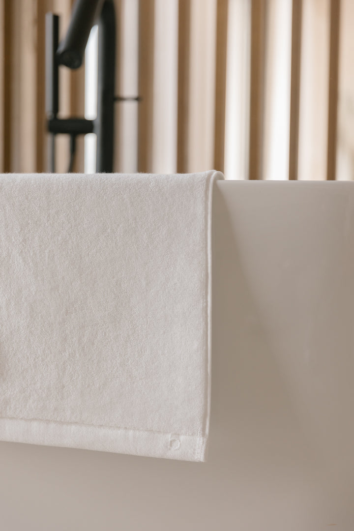 Conjunto de Toalhas de Bambu blanky