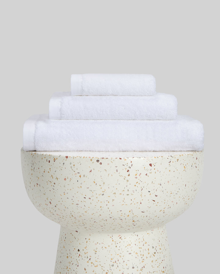 Conjunto de Toalhas de Bambu blanky