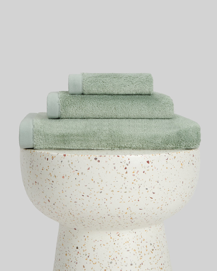 Conjunto de Toalhas de Bambu blanky