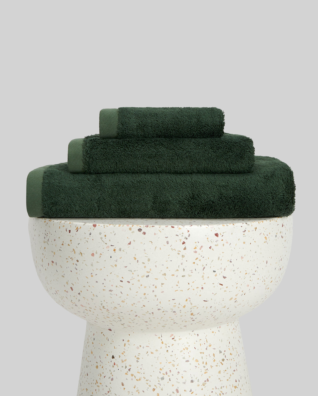 Conjunto de Toalhas de Bambu blanky