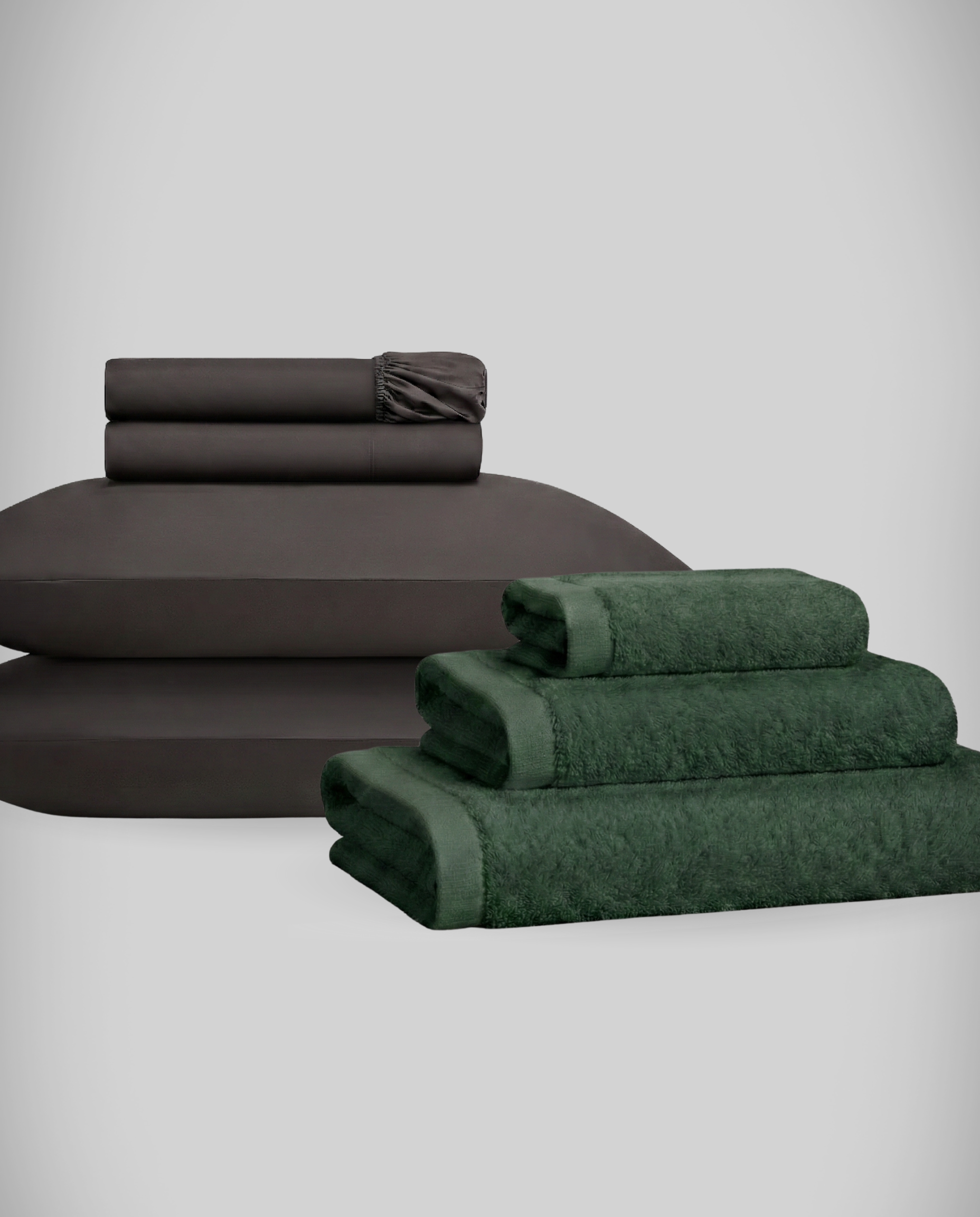 Lençóis ICE + Conjunto de Toalhas