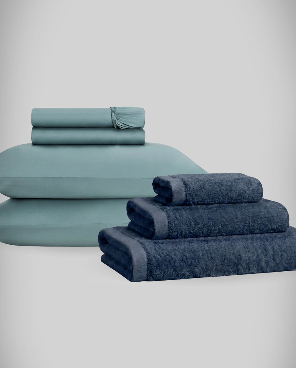 Lençóis ICE + Conjunto de Toalhas