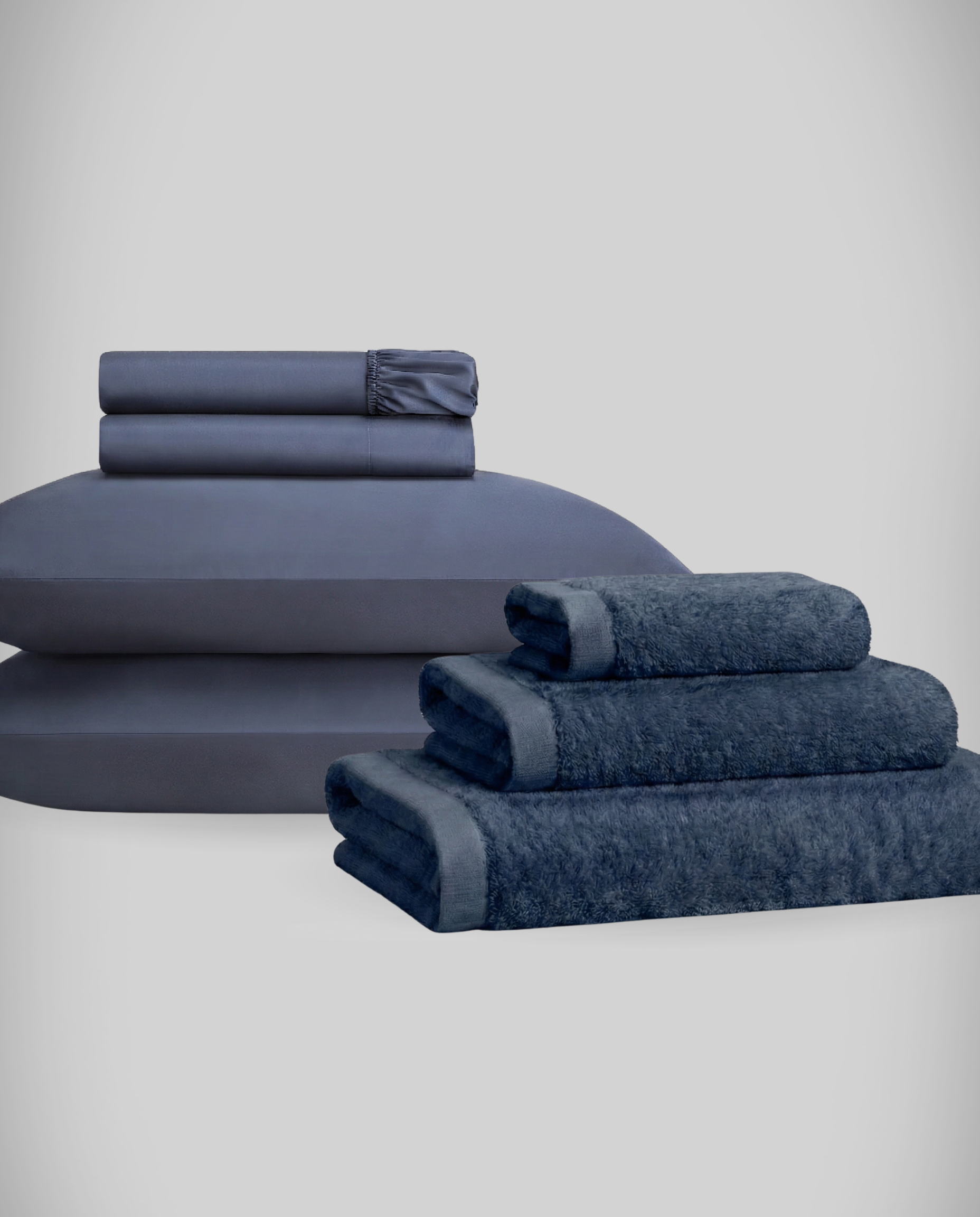 Lençóis ICE + Conjunto de Toalhas