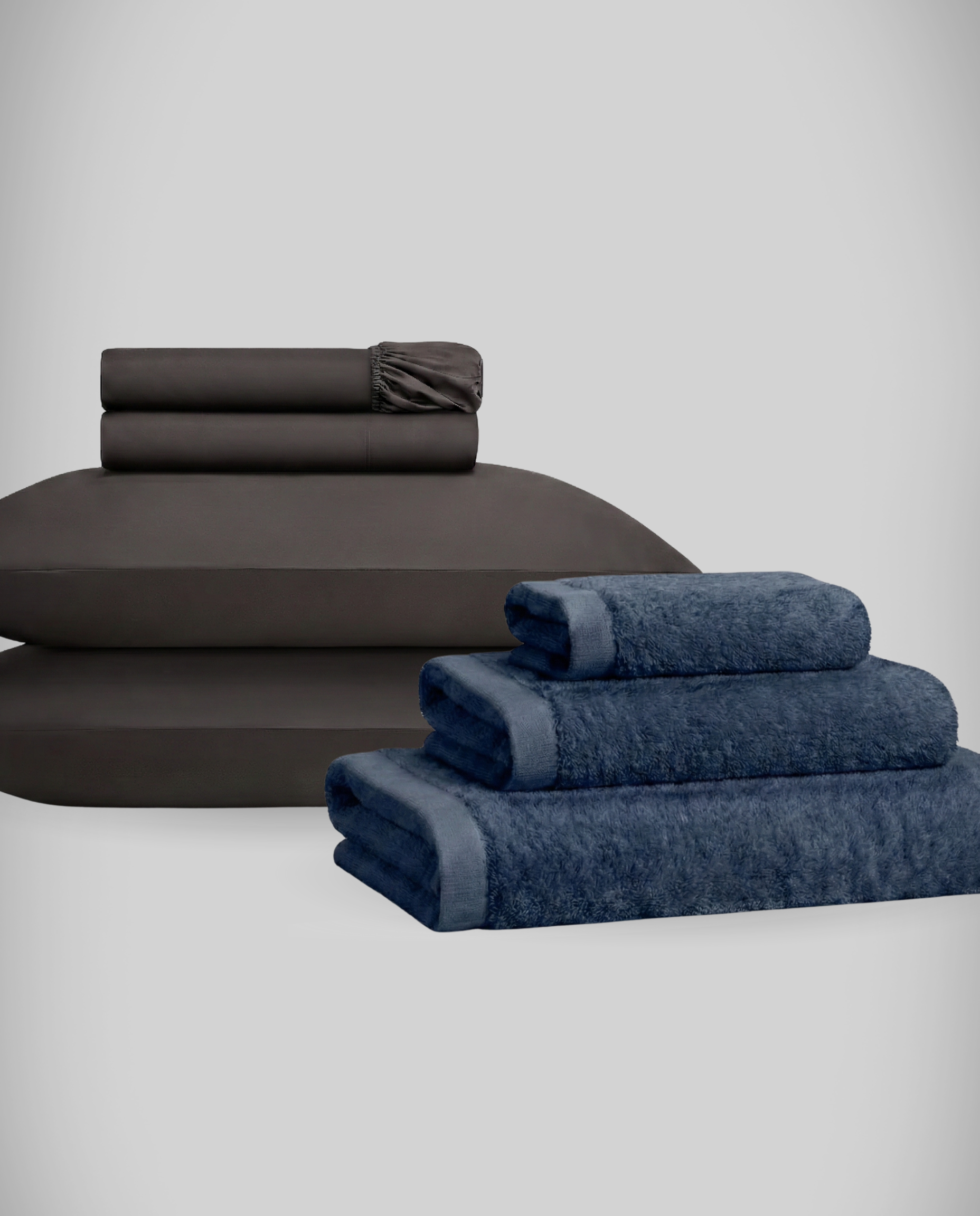 Lençóis ICE + Conjunto de Toalhas