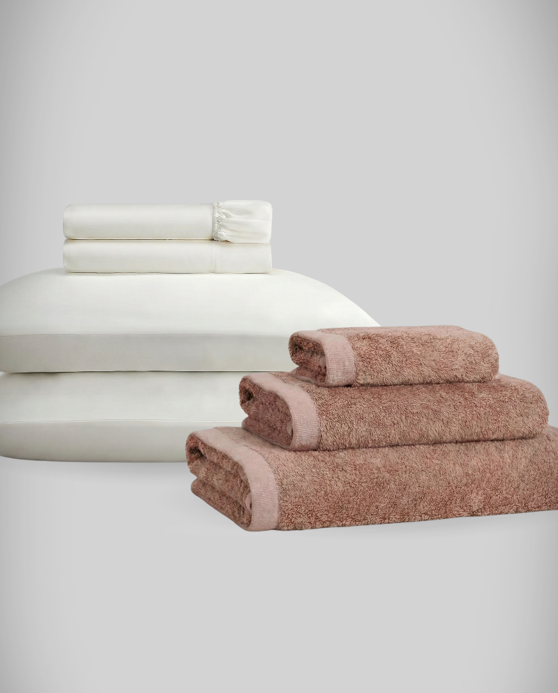 Lençóis ICE + Conjunto de Toalhas