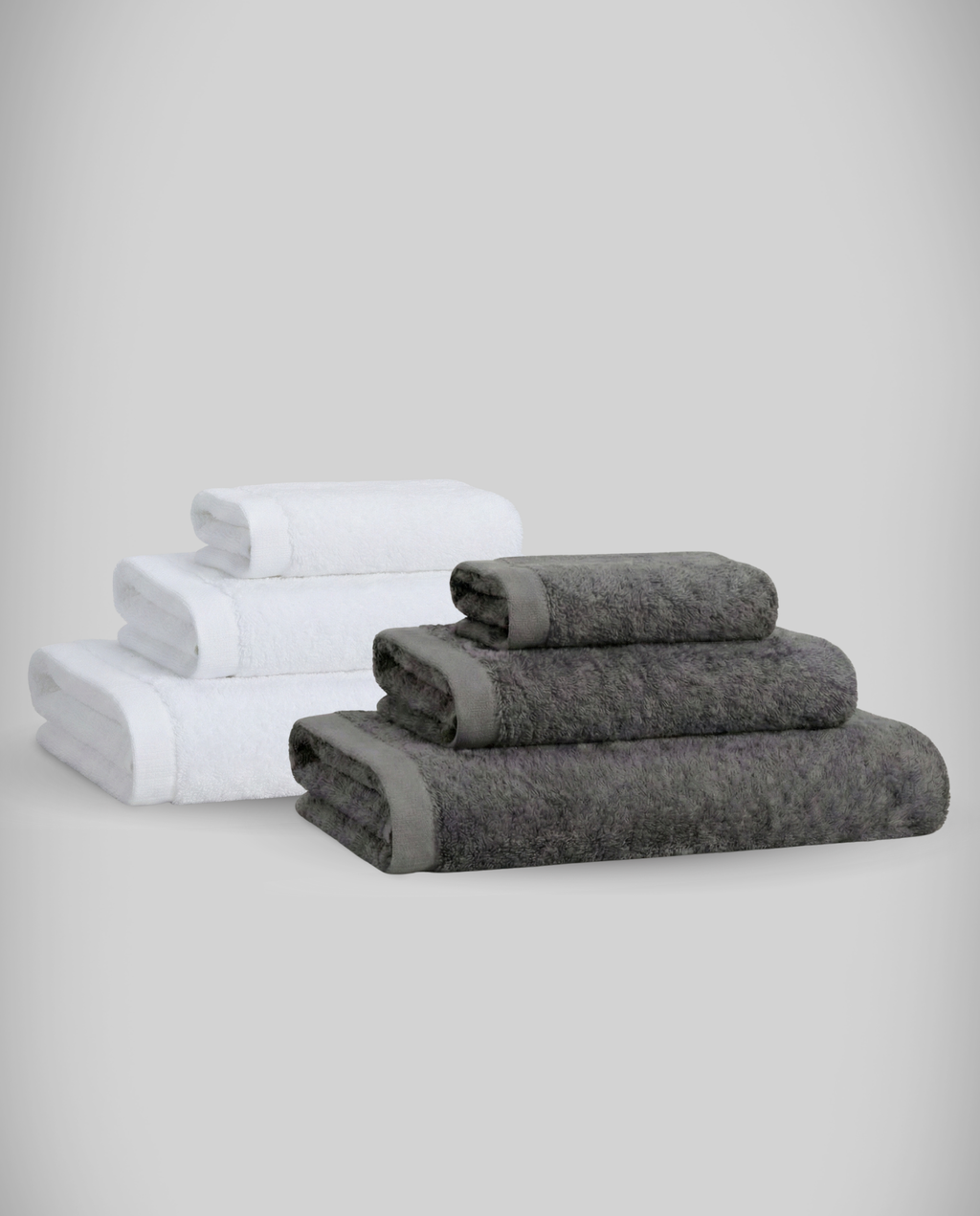 2-Pack  | Conjunto de Toalhas de Bambu blanky 