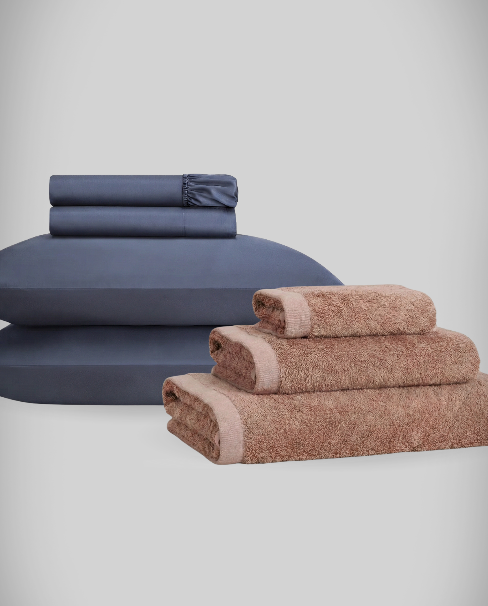 Lençóis ICE + Conjunto de Toalhas