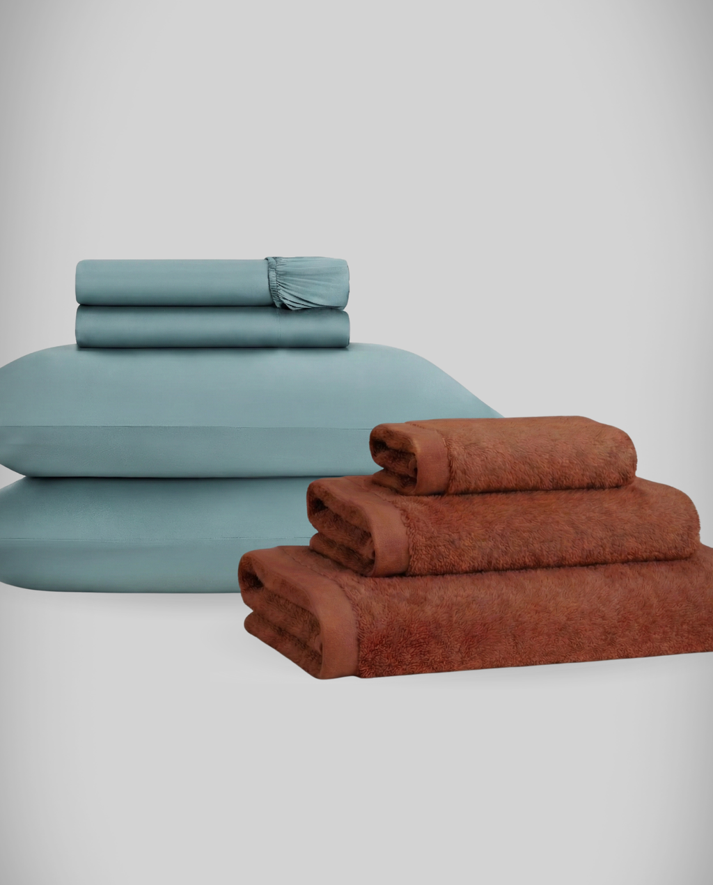 Lençóis ICE + Conjunto de Toalhas