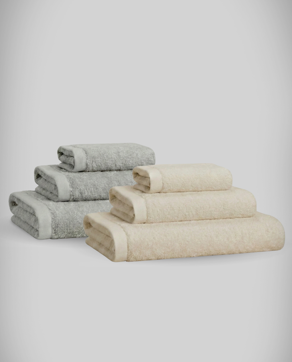 2-Pack  | Conjunto de Toalhas de Bambu blanky 