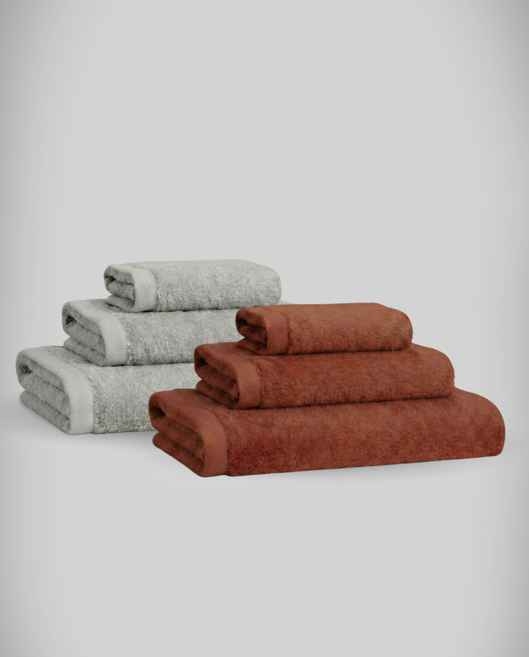 2-Pack  | Conjunto de Toalhas de Bambu blanky 