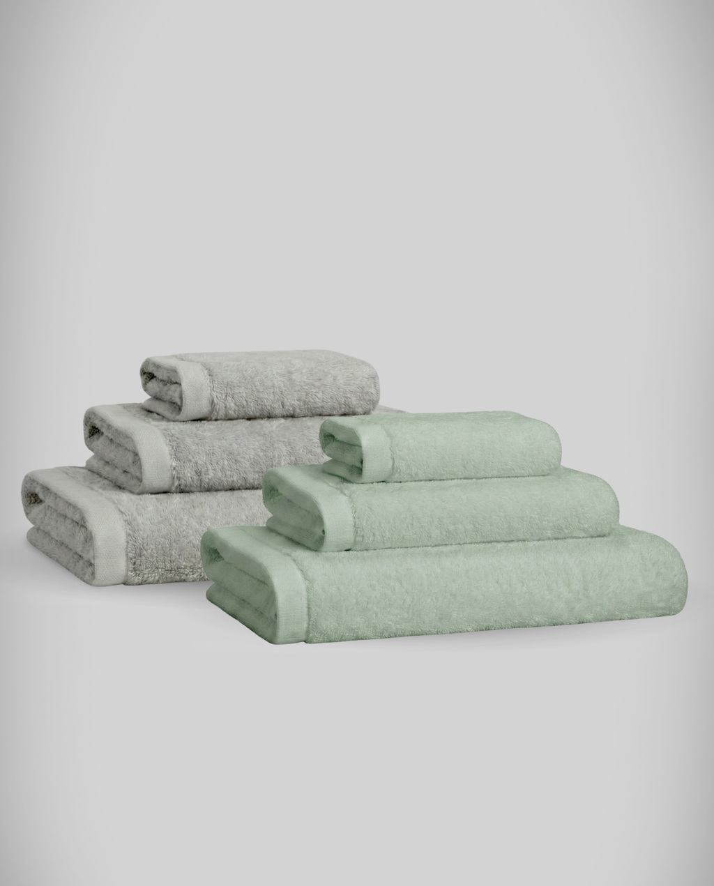 2-Pack  | Conjunto de Toalhas de Bambu blanky 