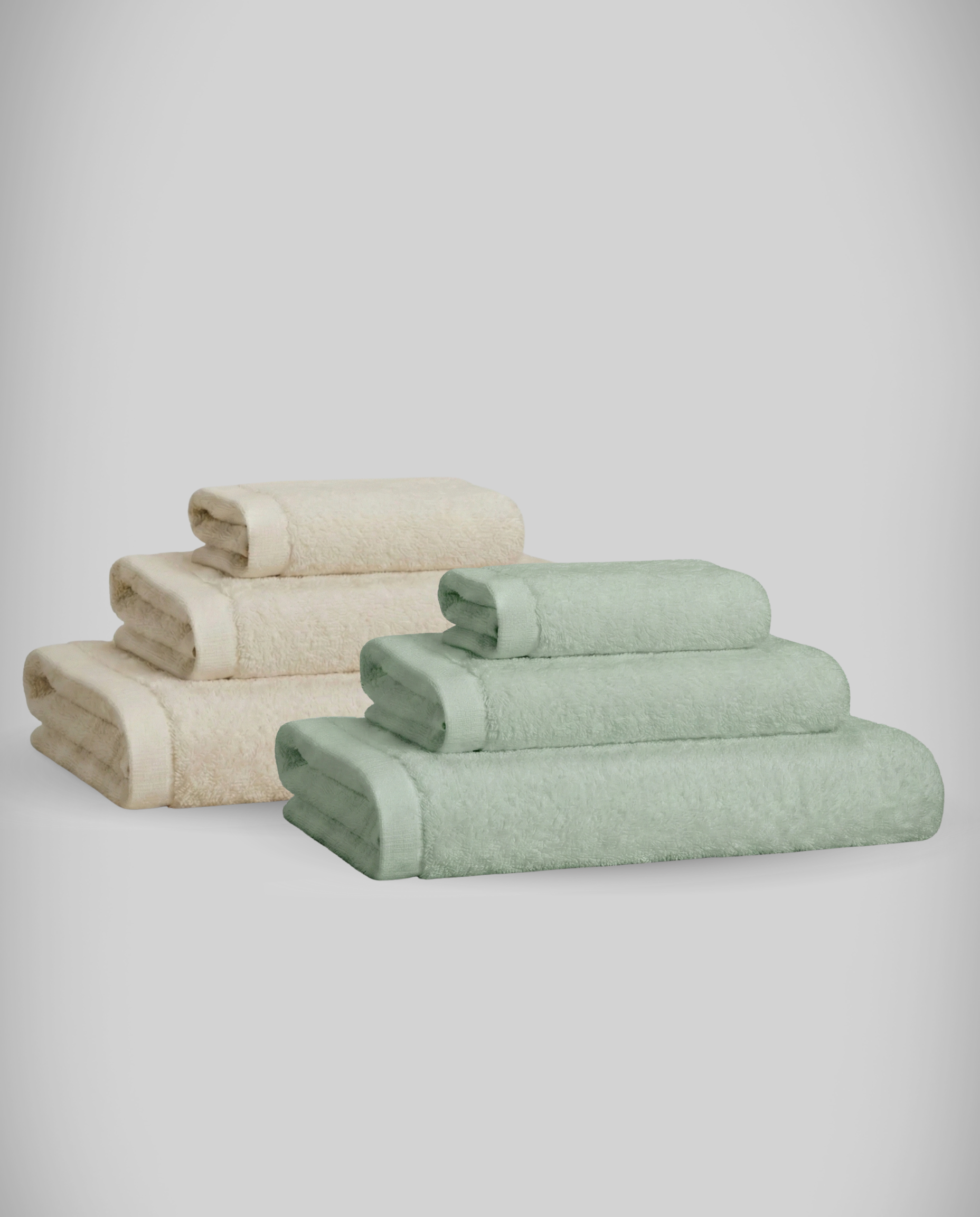 2-Pack  | Conjunto de Toalhas de Bambu blanky 