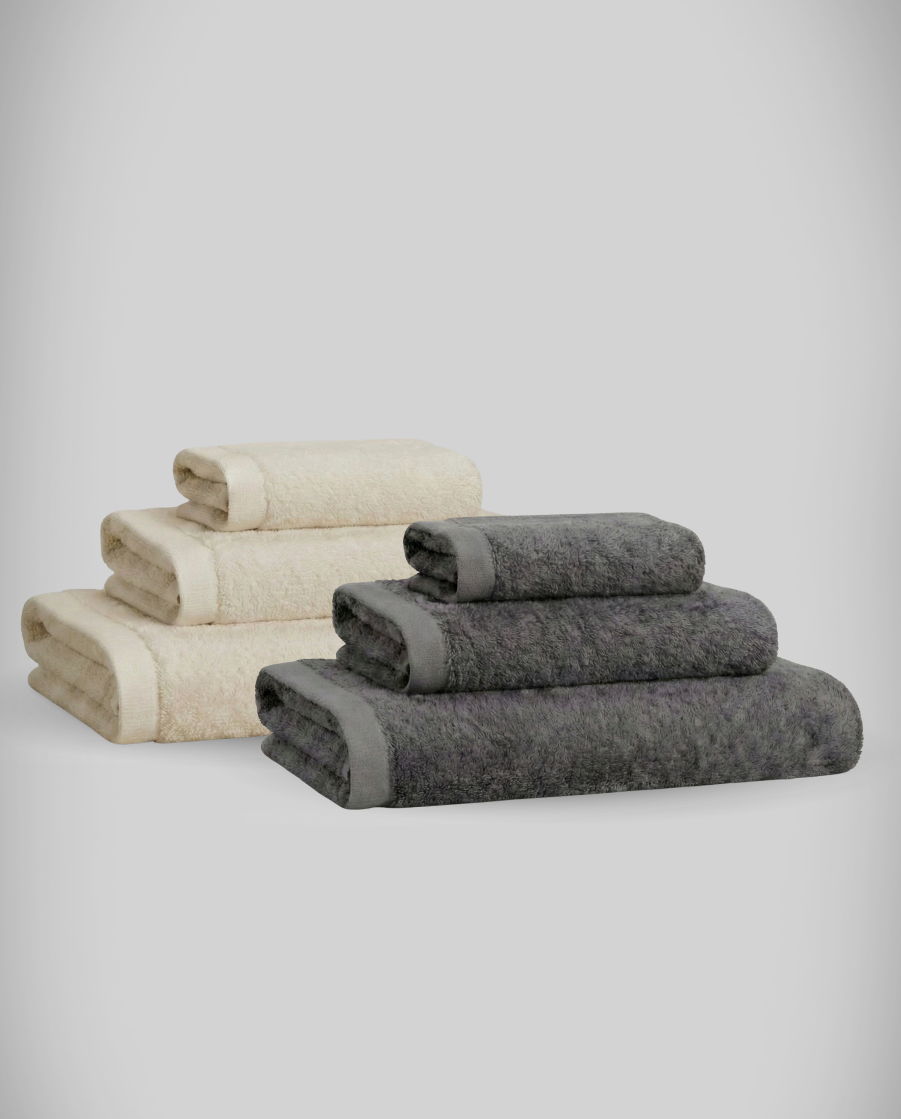 2-Pack  | Conjunto de Toalhas de Bambu blanky 
