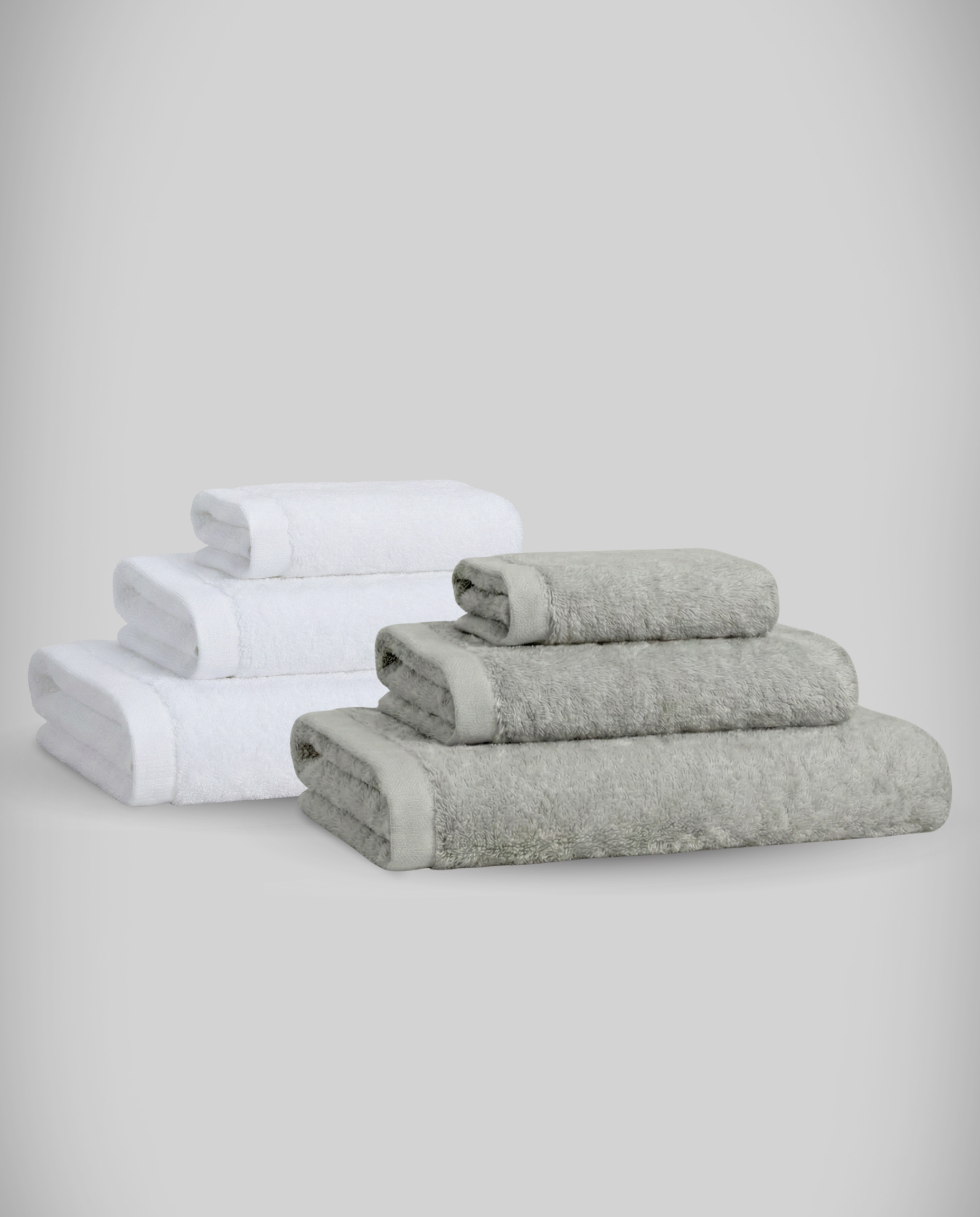 2-Pack  | Conjunto de Toalhas de Bambu blanky 