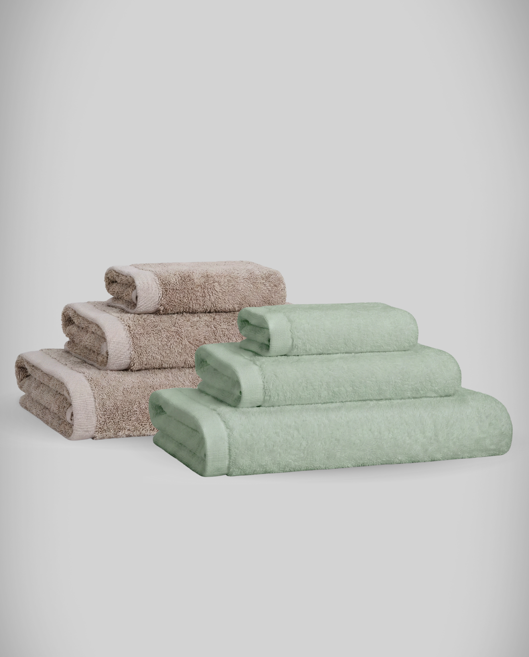 2-Pack  | Conjunto de Toalhas de Bambu blanky 