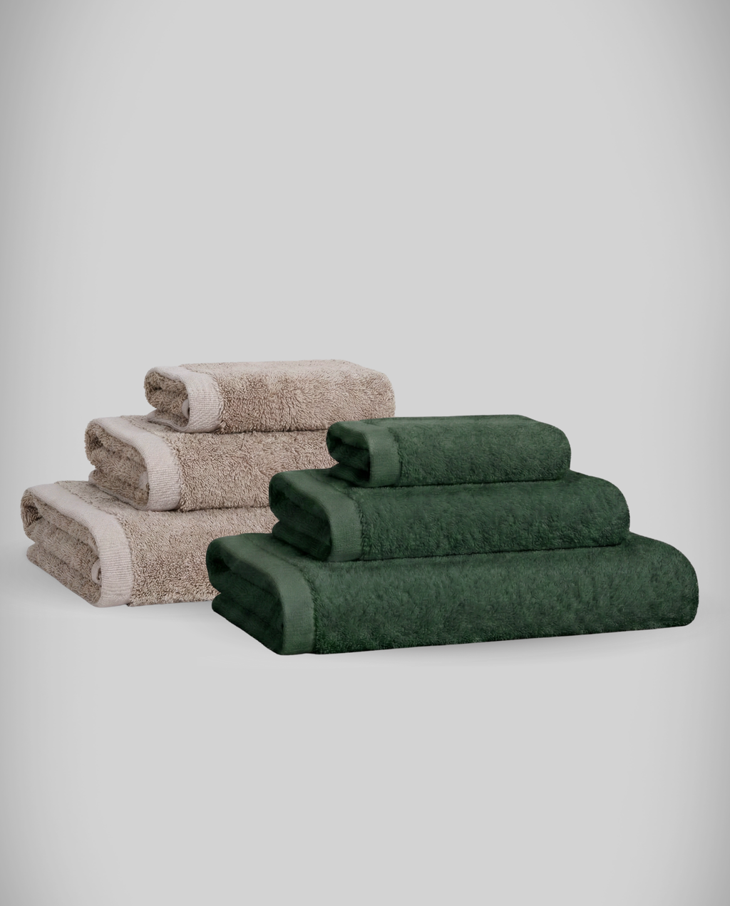 2-Pack  | Conjunto de Toalhas de Bambu blanky 