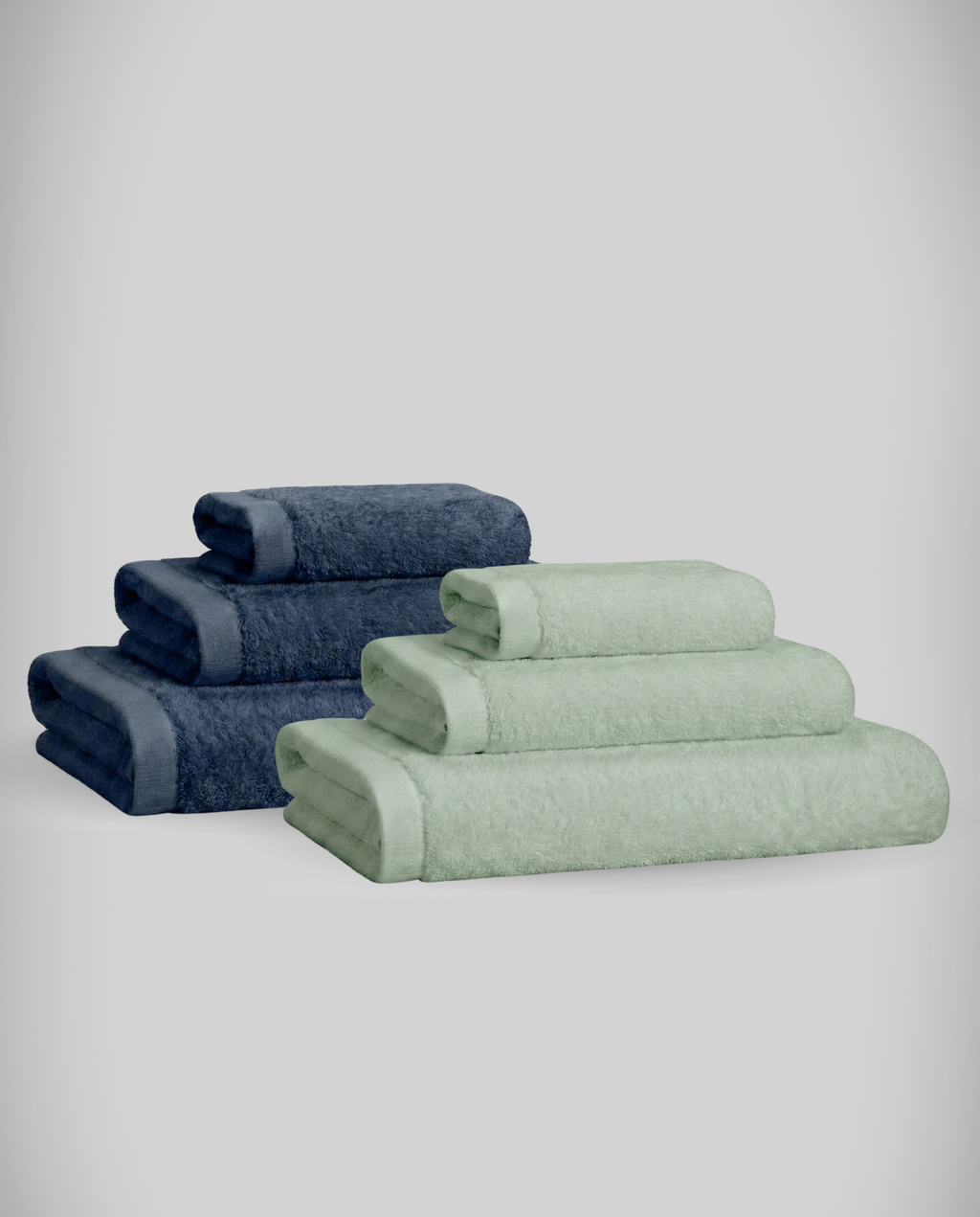 2-Pack  | Conjunto de Toalhas de Bambu blanky 