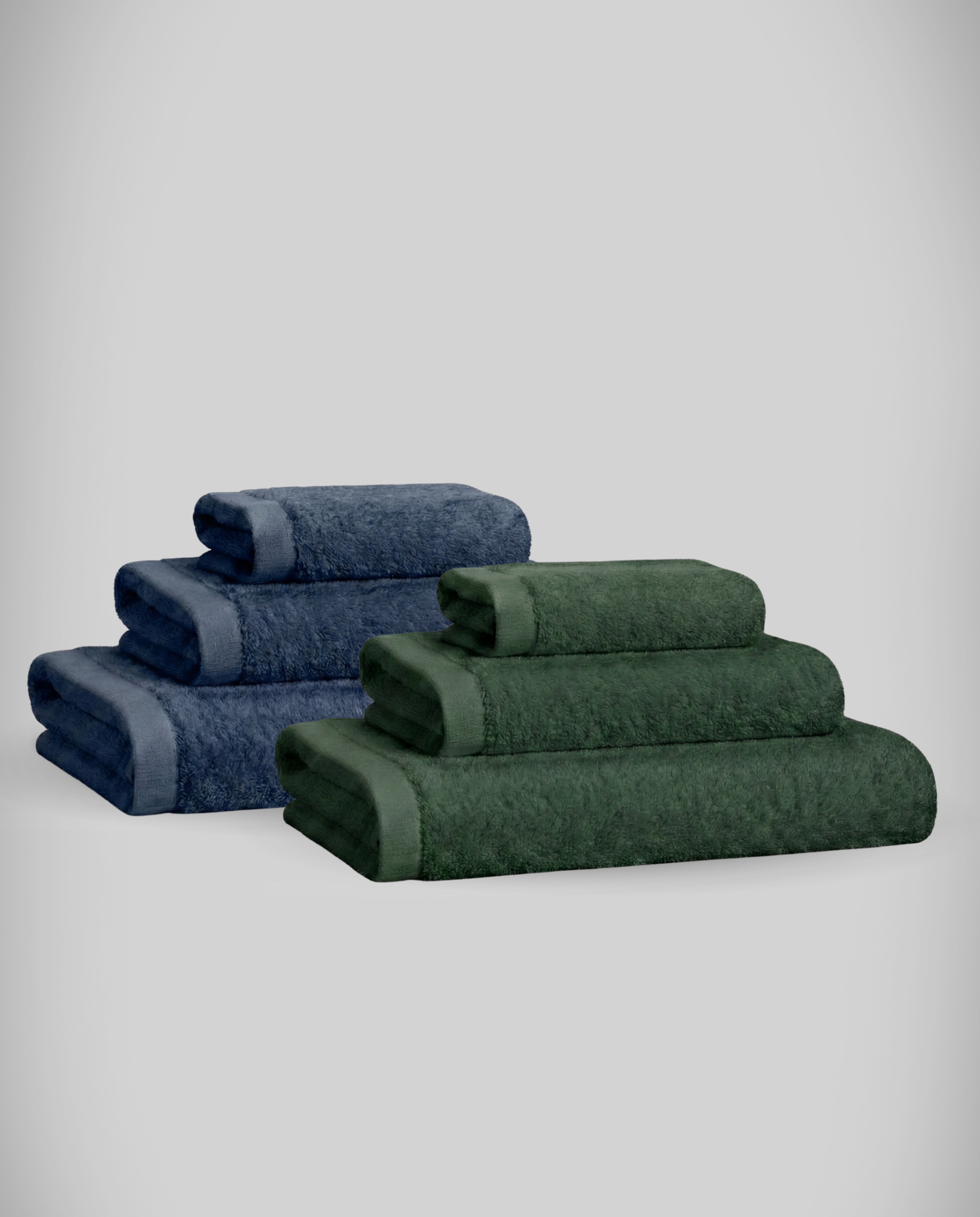 2-Pack  | Conjunto de Toalhas de Bambu blanky 