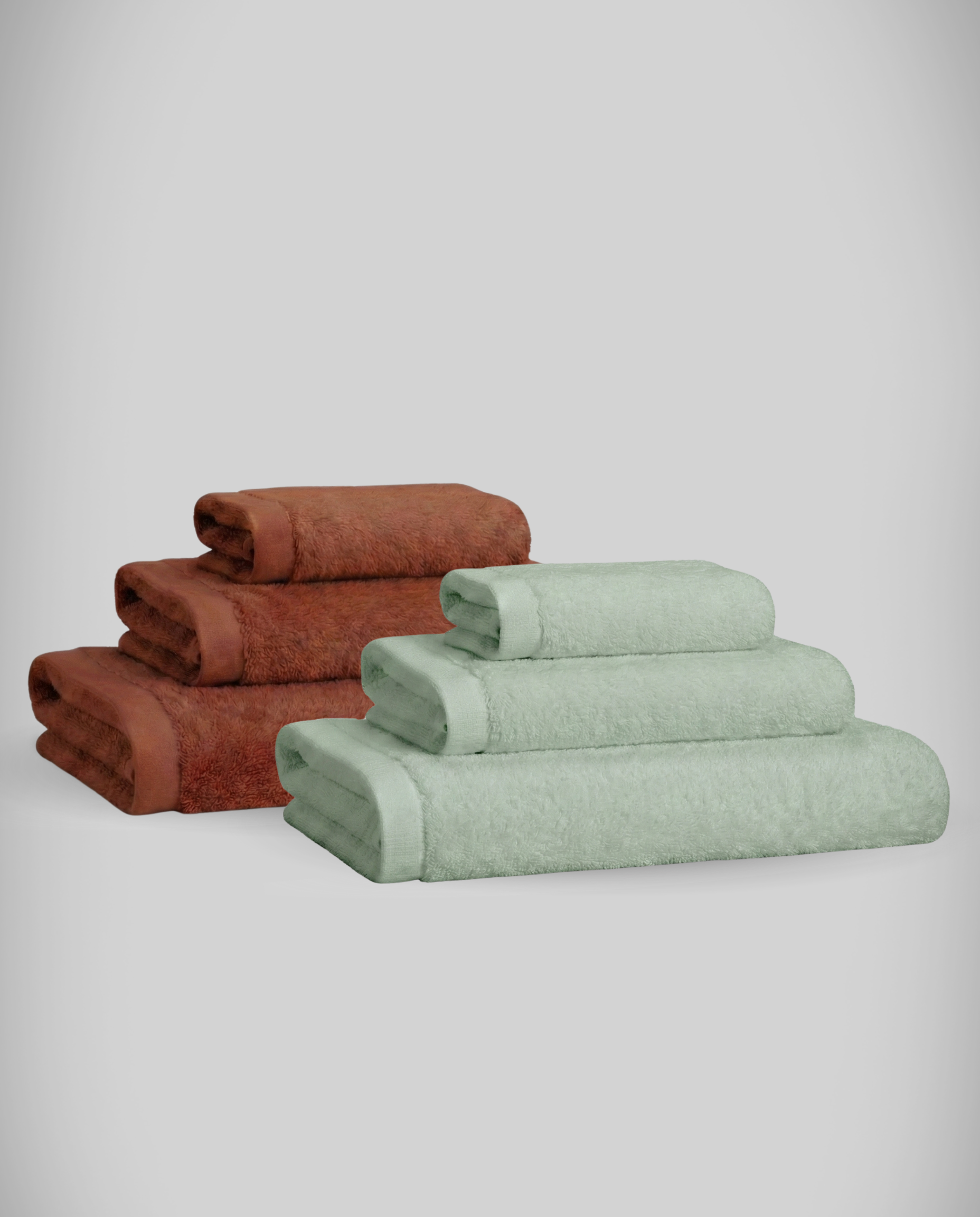 2-Pack  | Conjunto de Toalhas de Bambu blanky 