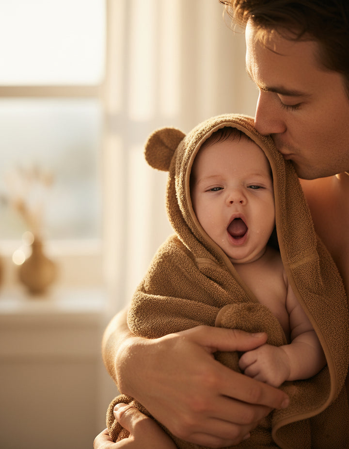 Toalha de bebé em bambu
