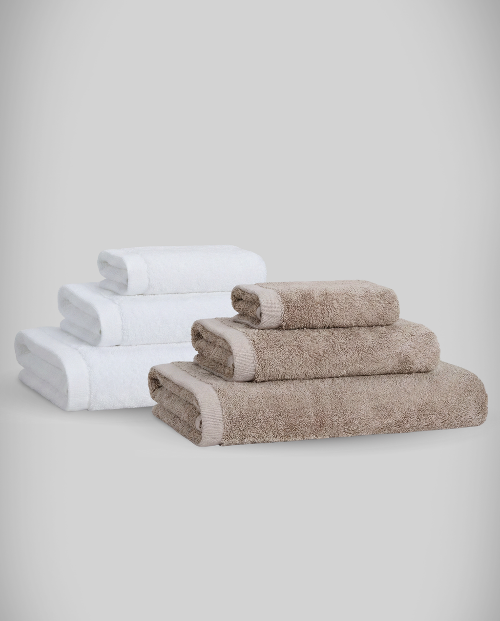 2-Pack  | Conjunto de Toalhas de Bambu blanky 
