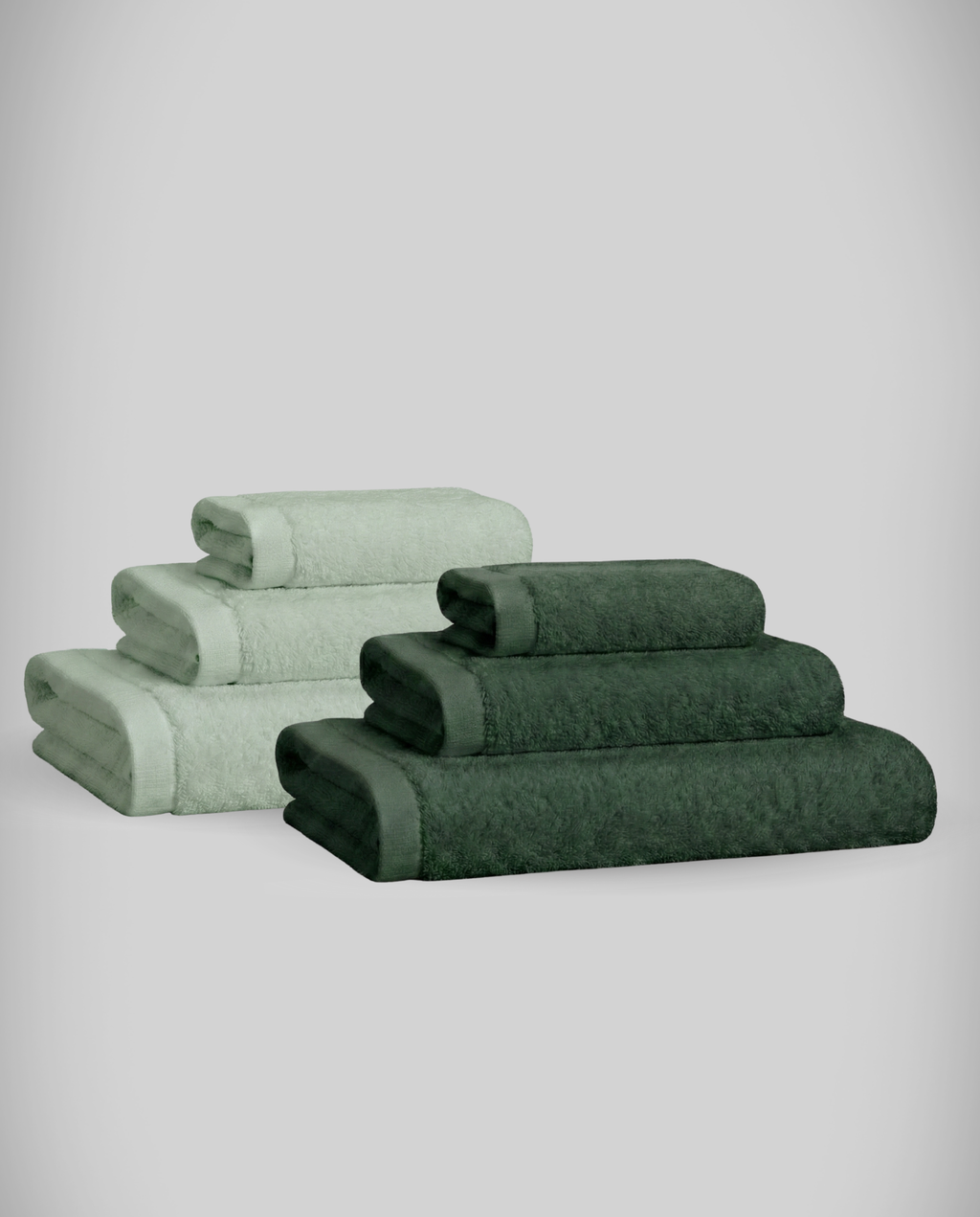 2-Pack  | Conjunto de Toalhas de Bambu blanky 