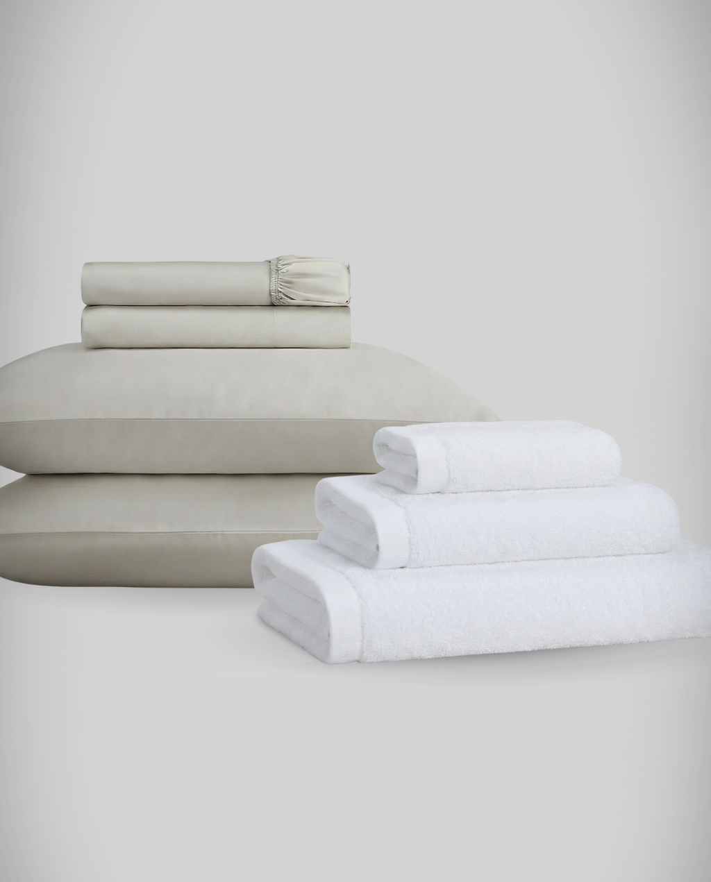 Lençóis ICE + Conjunto de Toalhas