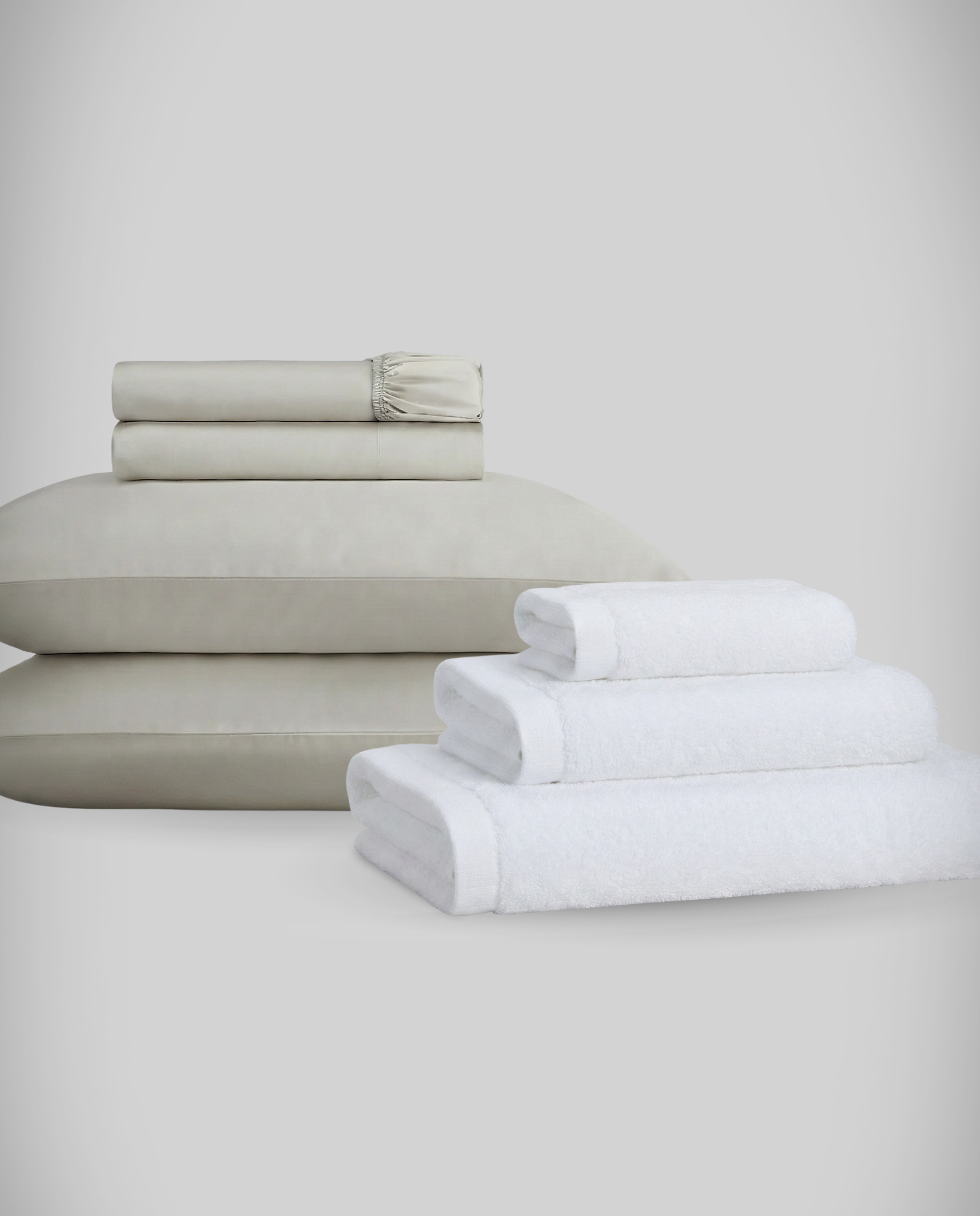 Lençóis ICE + Conjunto de Toalhas