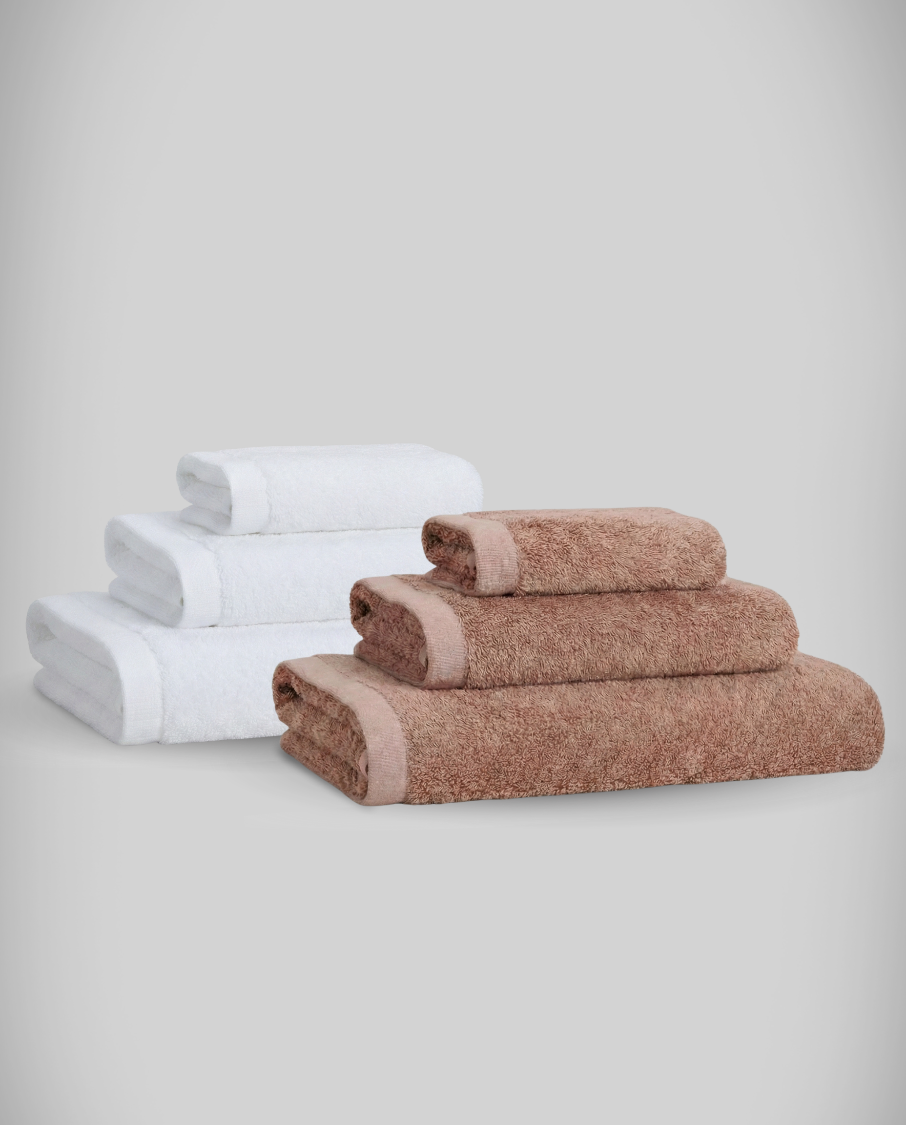 2-Pack  | Conjunto de Toalhas de Bambu blanky 