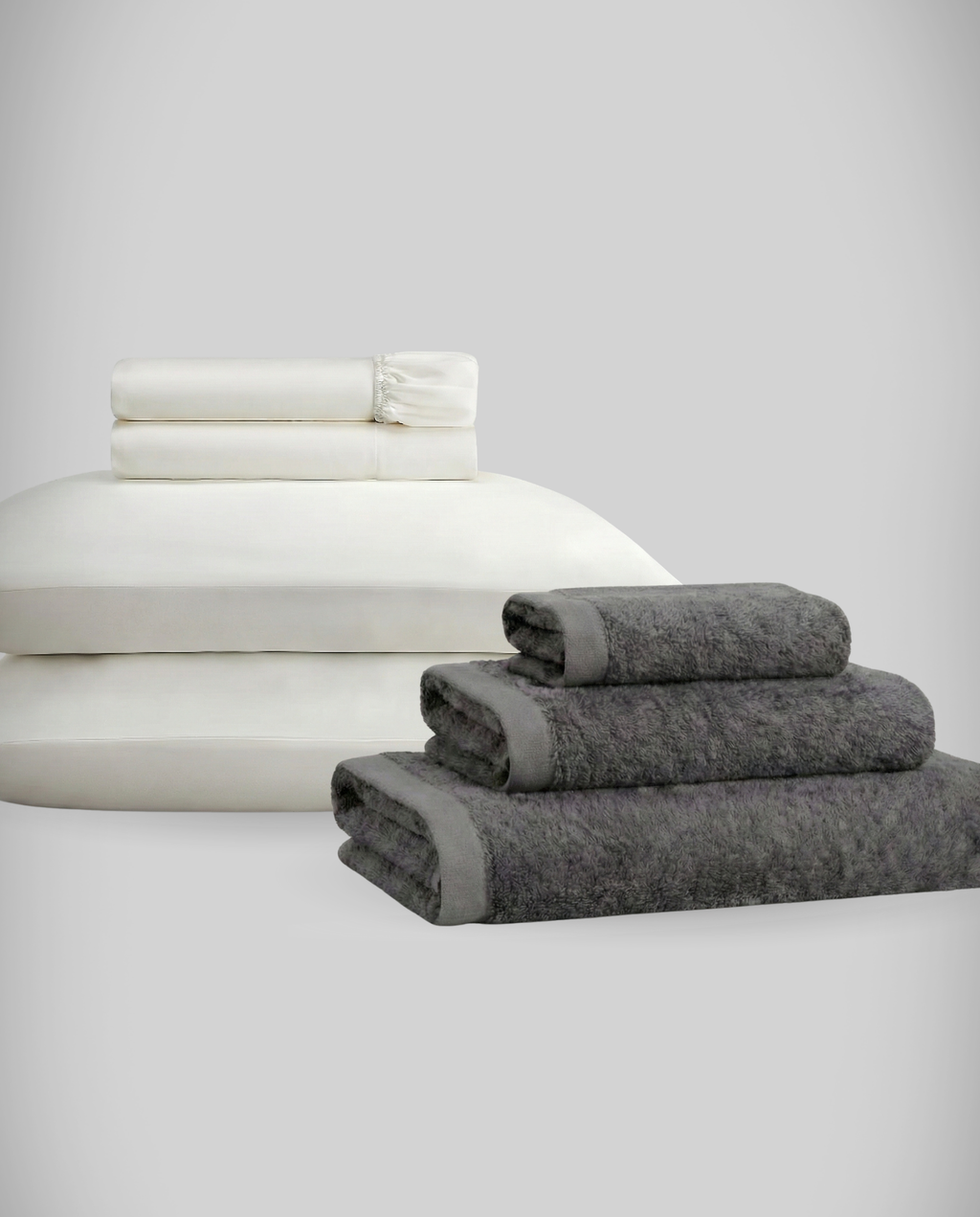 Lençóis ICE + Conjunto de Toalhas