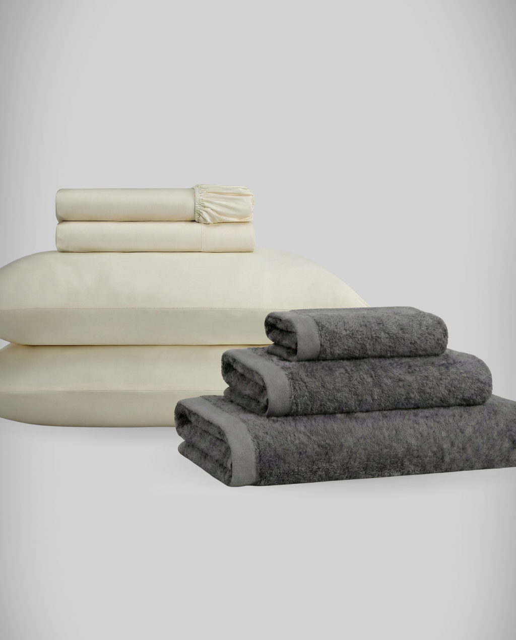 Lençóis ICE + Conjunto de Toalhas