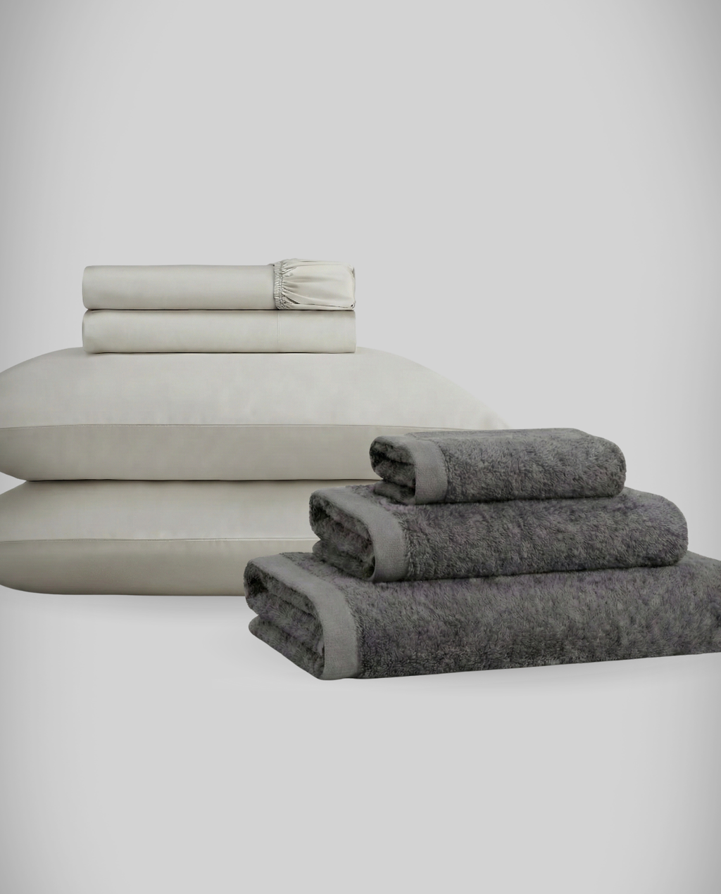 Lençóis ICE + Conjunto de Toalhas