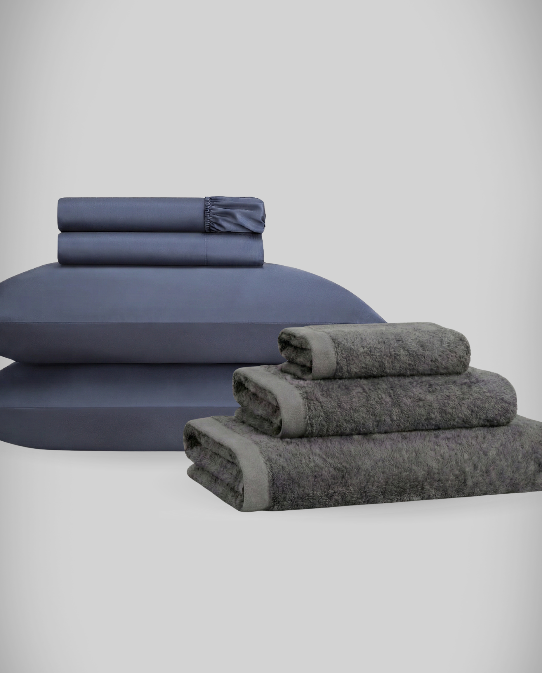 Lençóis ICE + Conjunto de Toalhas