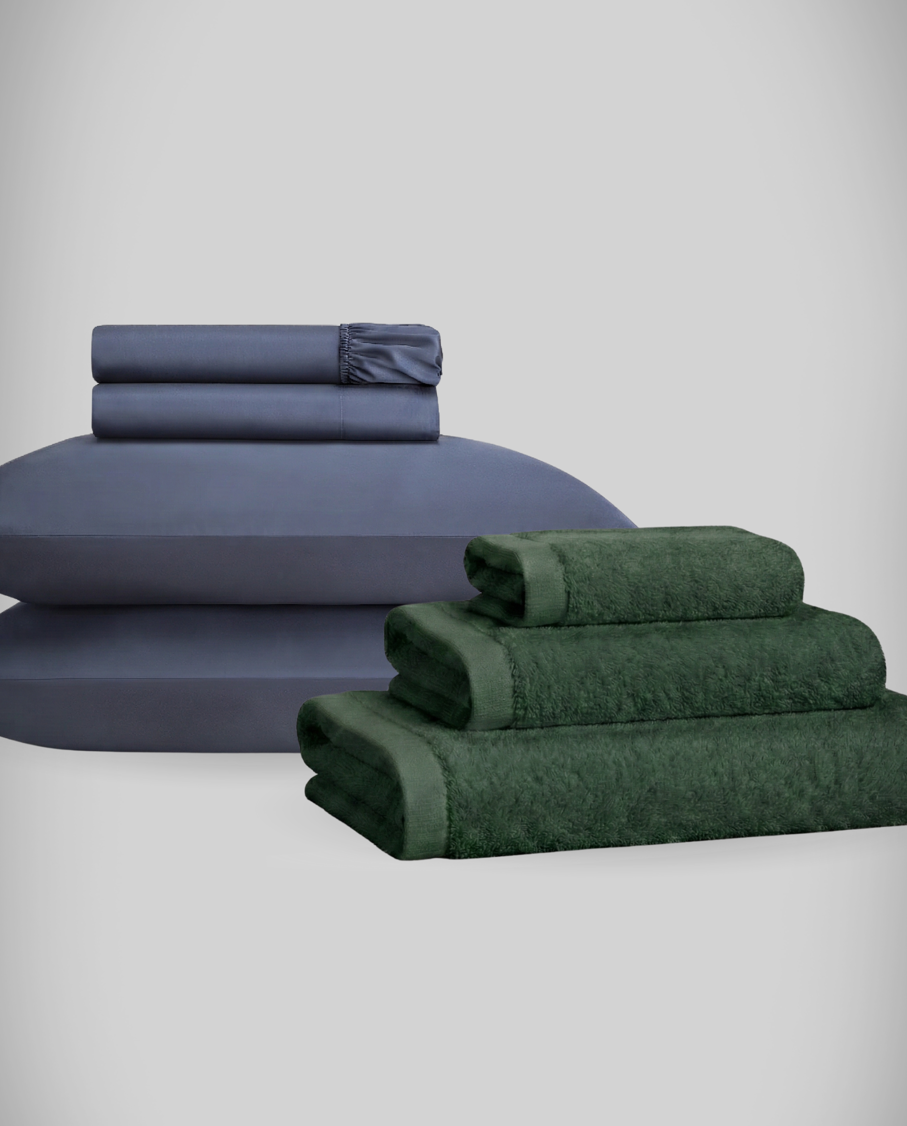 Lençóis ICE + Conjunto de Toalhas