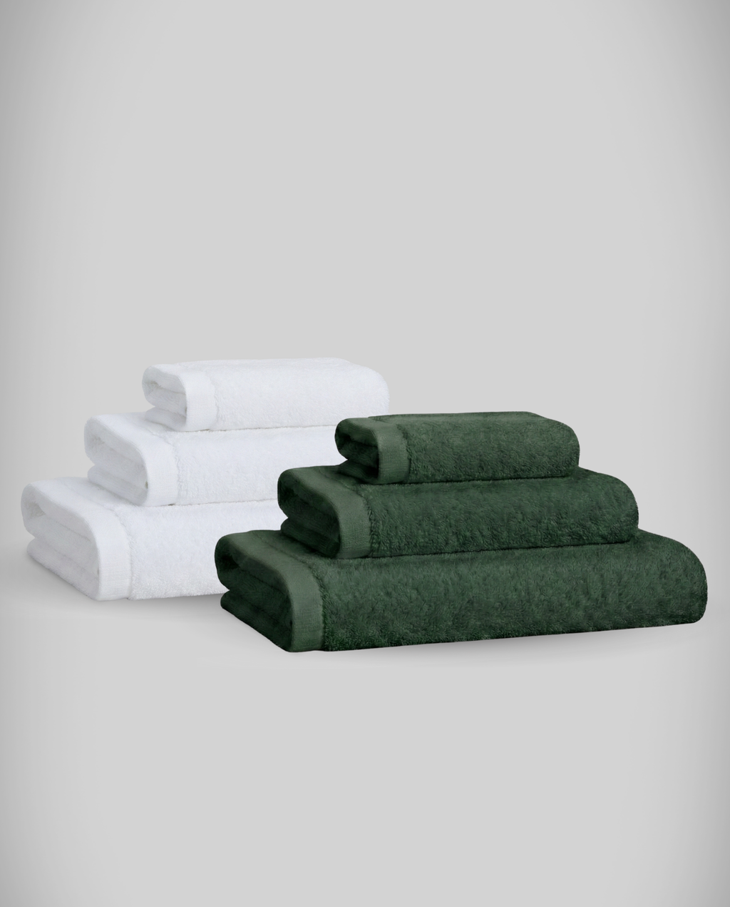 2-Pack  | Conjunto de Toalhas de Bambu blanky 
