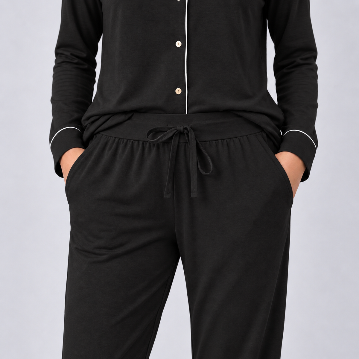 Pijama Comprido (Camisa) em Bambu