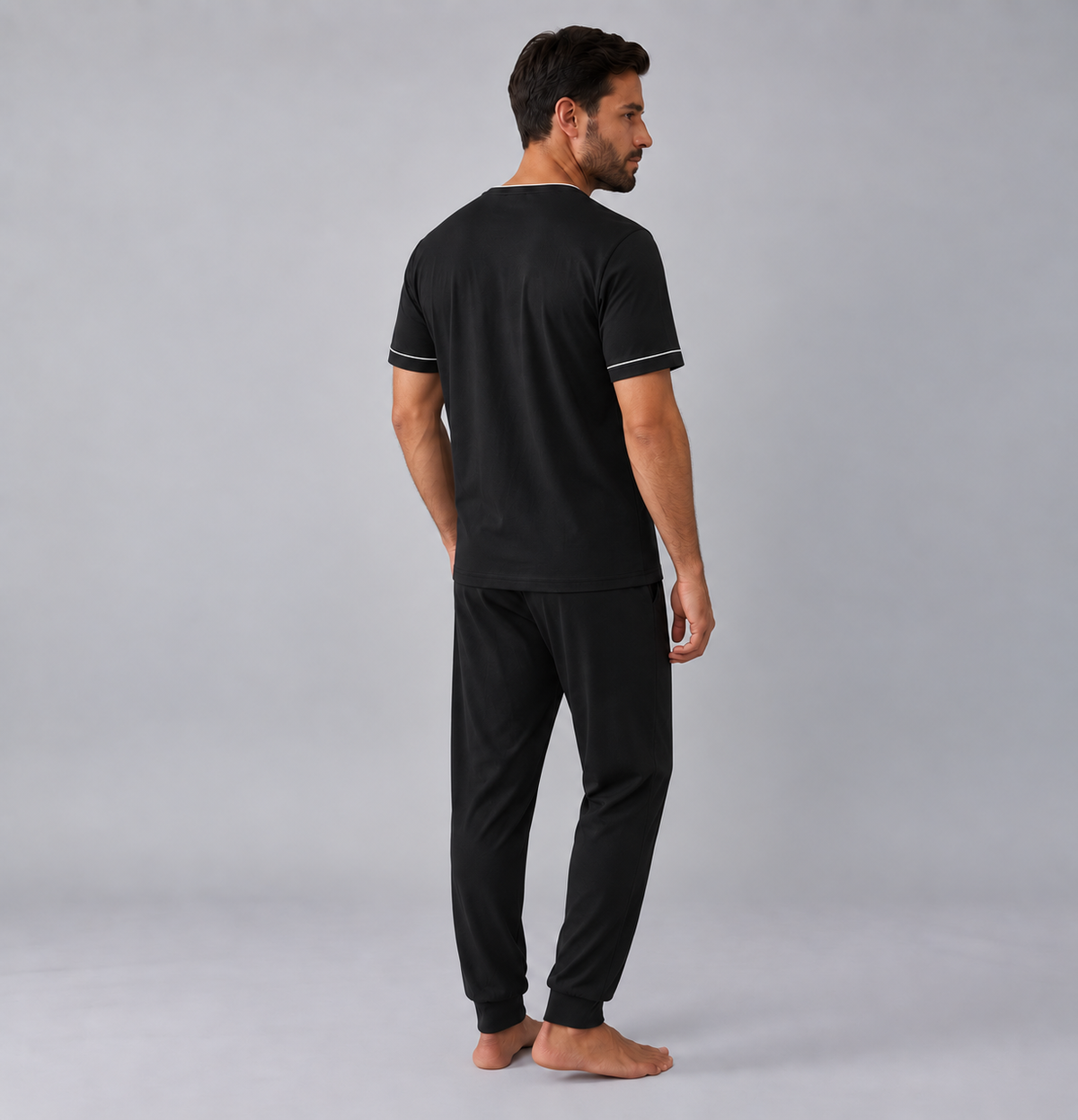Pijama com T-shirt e Calças em Bambu