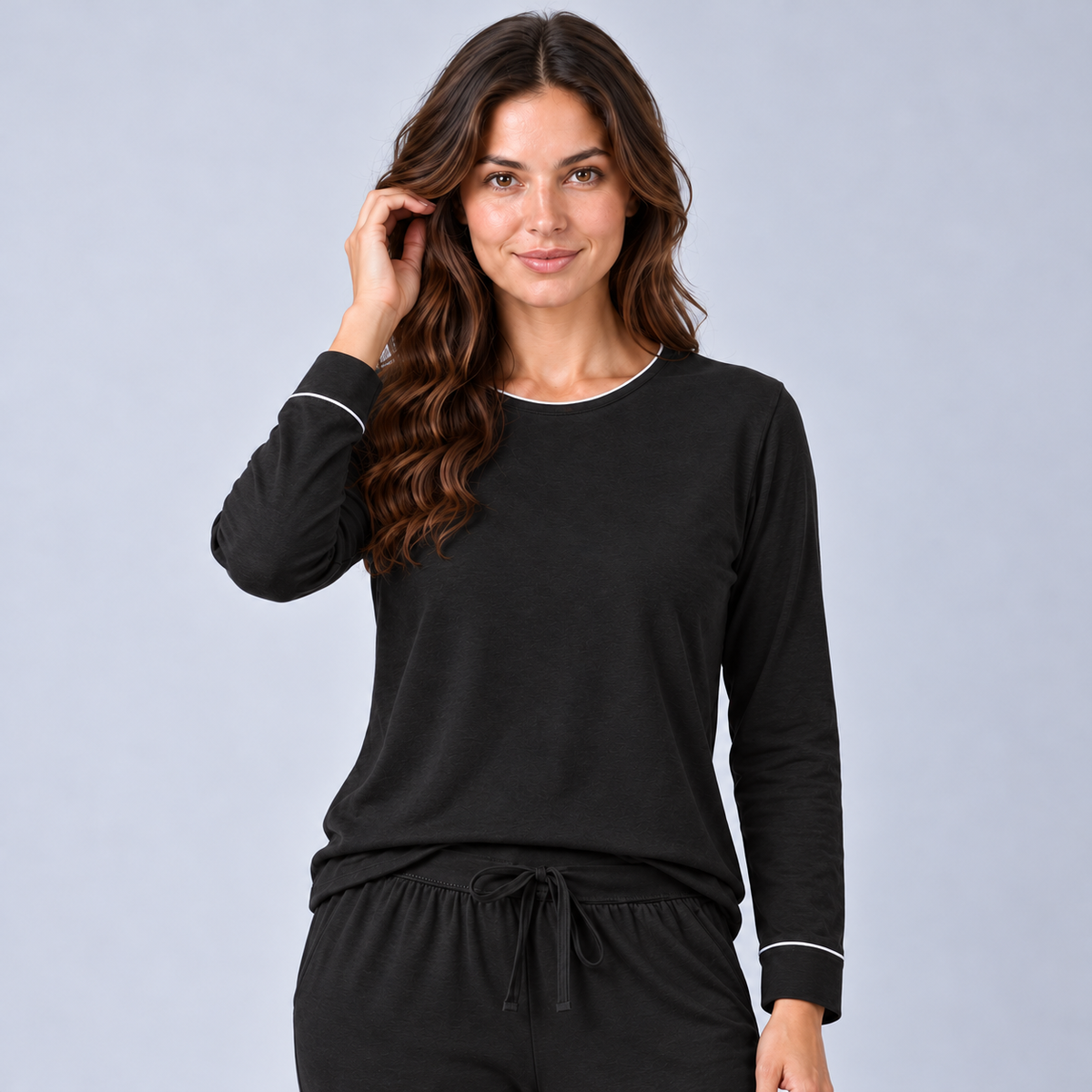 Sweatshirt de mulher em bambu