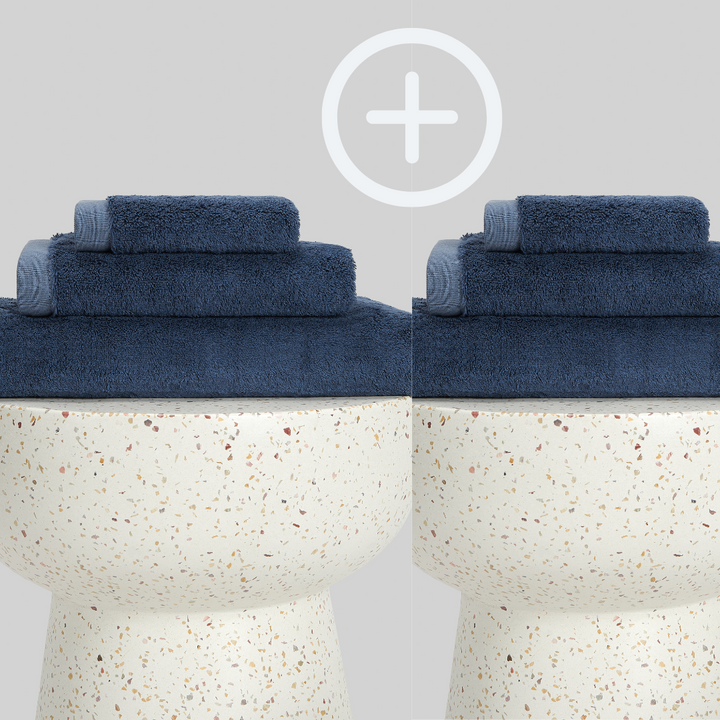 2-Pack  | Conjunto de Toalhas de Bambu blanky 