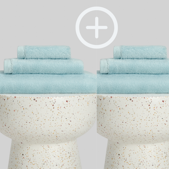 2-Pack  | Conjunto de Toalhas de Bambu blanky 
