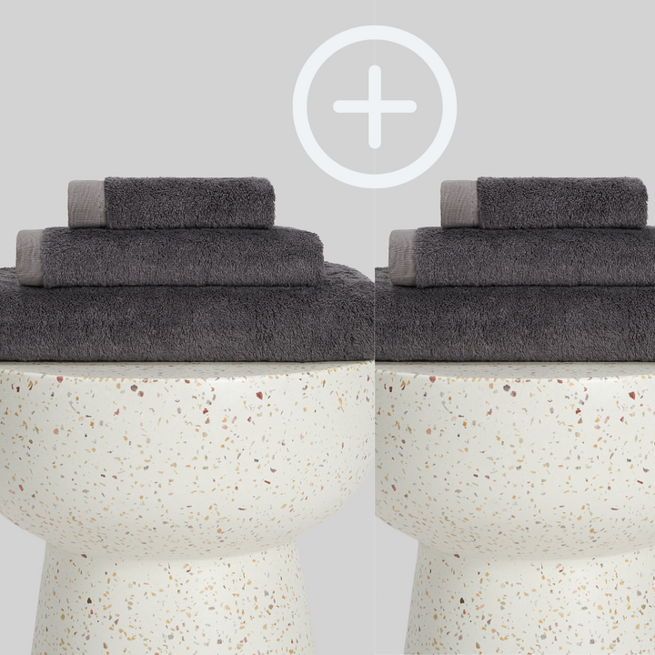 2-Pack  | Conjunto de Toalhas de Bambu blanky 