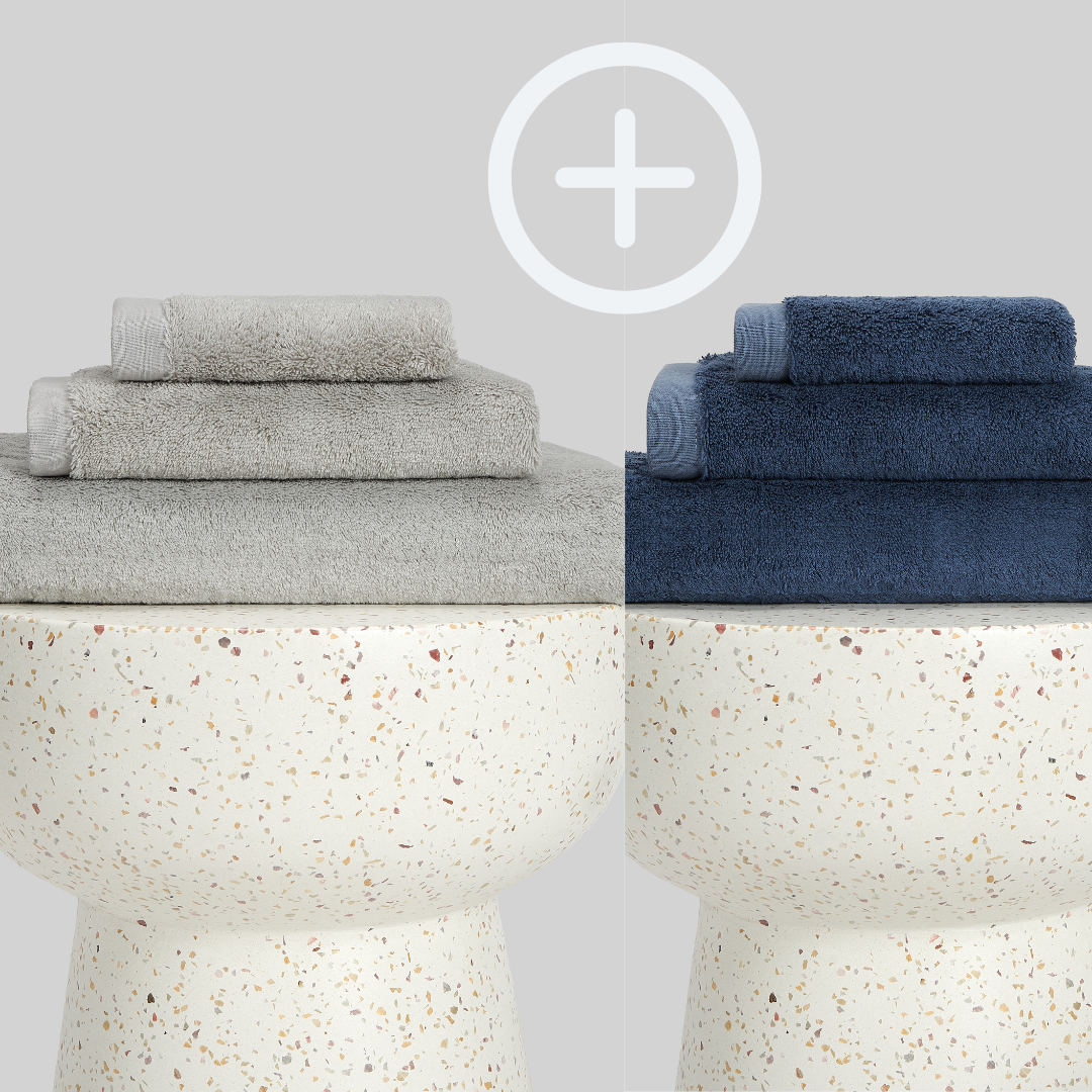 2-Pack  | Conjunto de Toalhas de Bambu blanky 