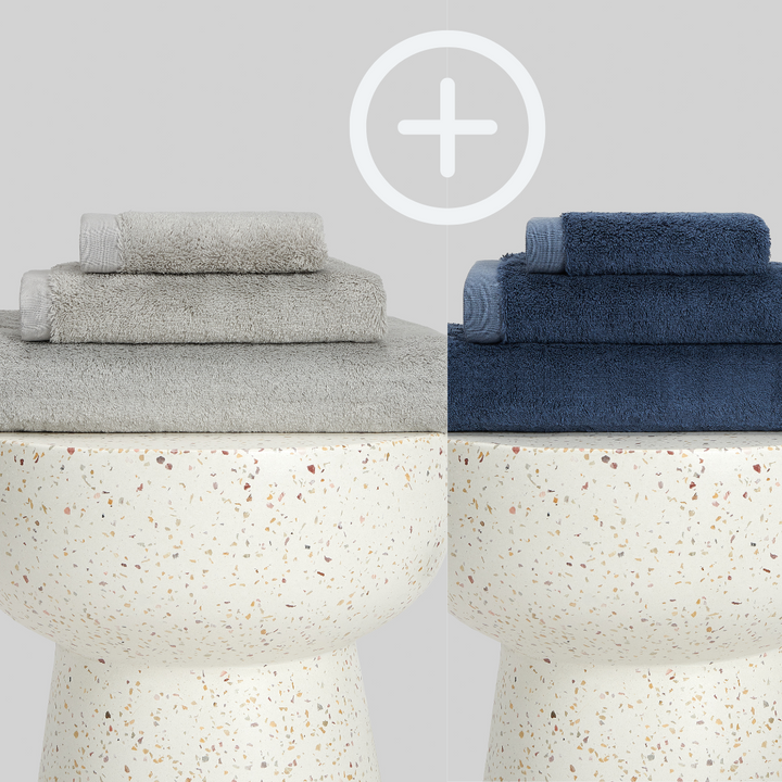 2-Pack  | Conjunto de Toalhas de Bambu blanky 