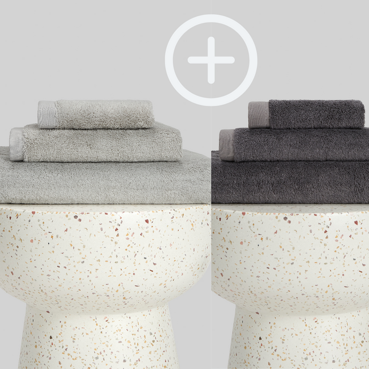 2-Pack  | Conjunto de Toalhas de Bambu blanky 