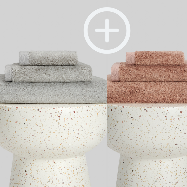 2-Pack  | Conjunto de Toalhas de Bambu blanky 