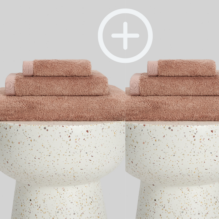 2-Pack  | Conjunto de Toalhas de Bambu blanky 