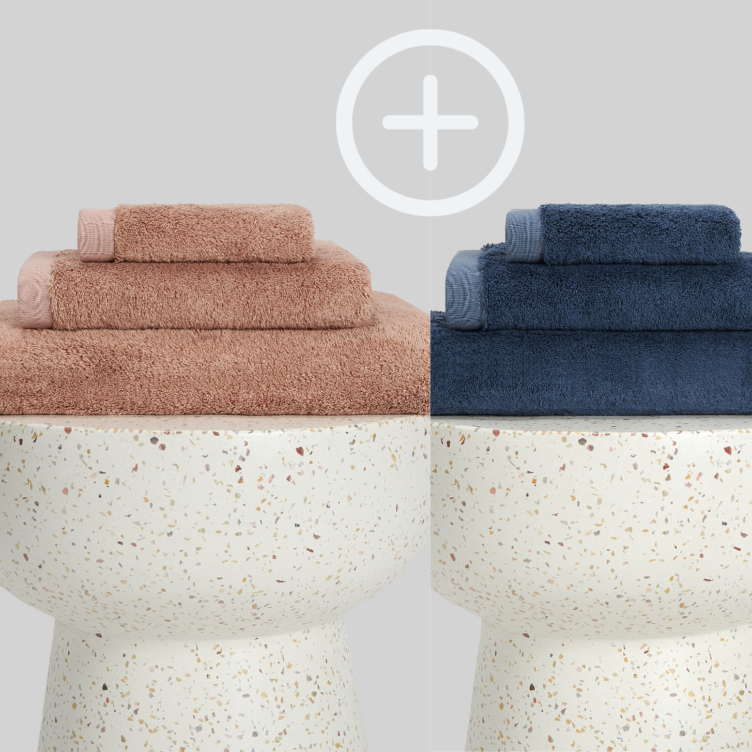 2-Pack  | Conjunto de Toalhas de Bambu blanky 