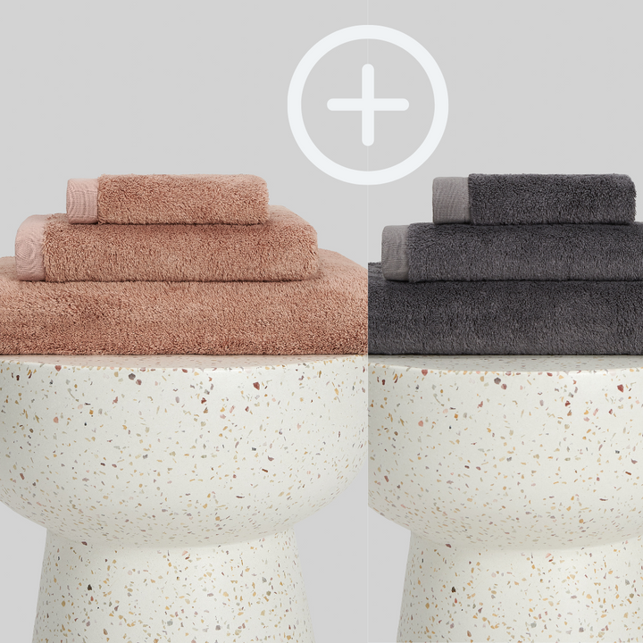 2-Pack  | Conjunto de Toalhas de Bambu blanky 