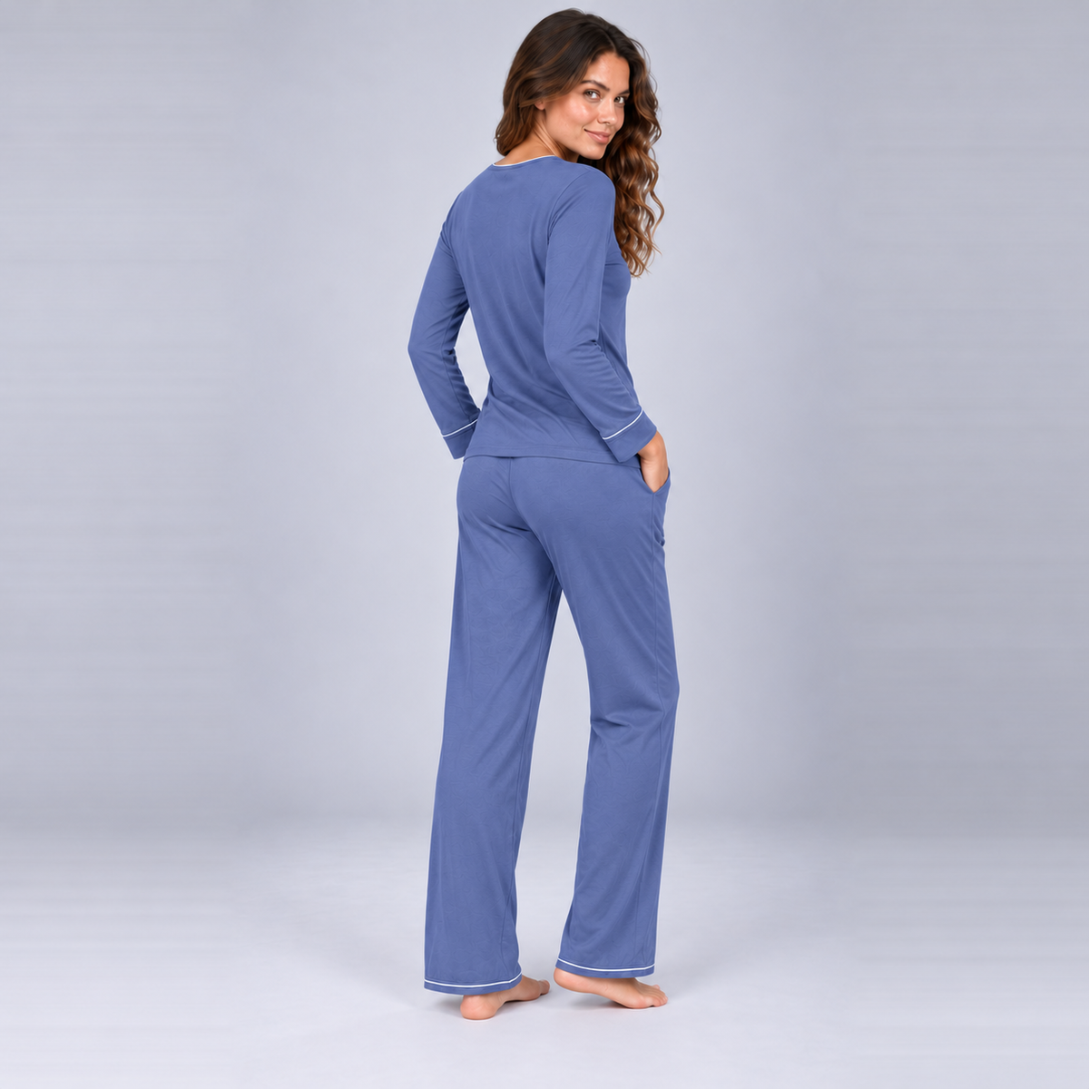 Pijama Comprido (Sweatshirt) em Bambu