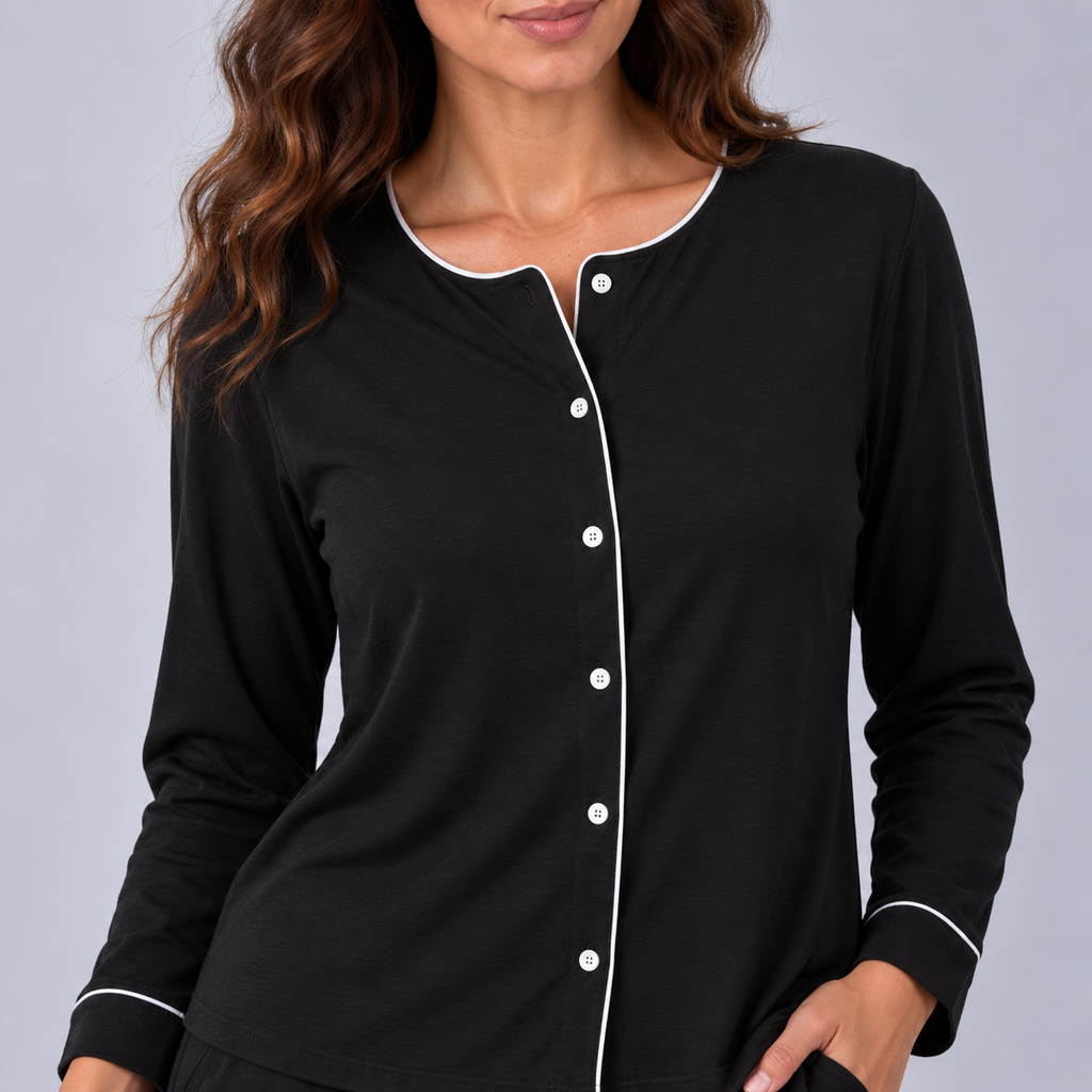 Camisa Manga Comprida em Bambu
